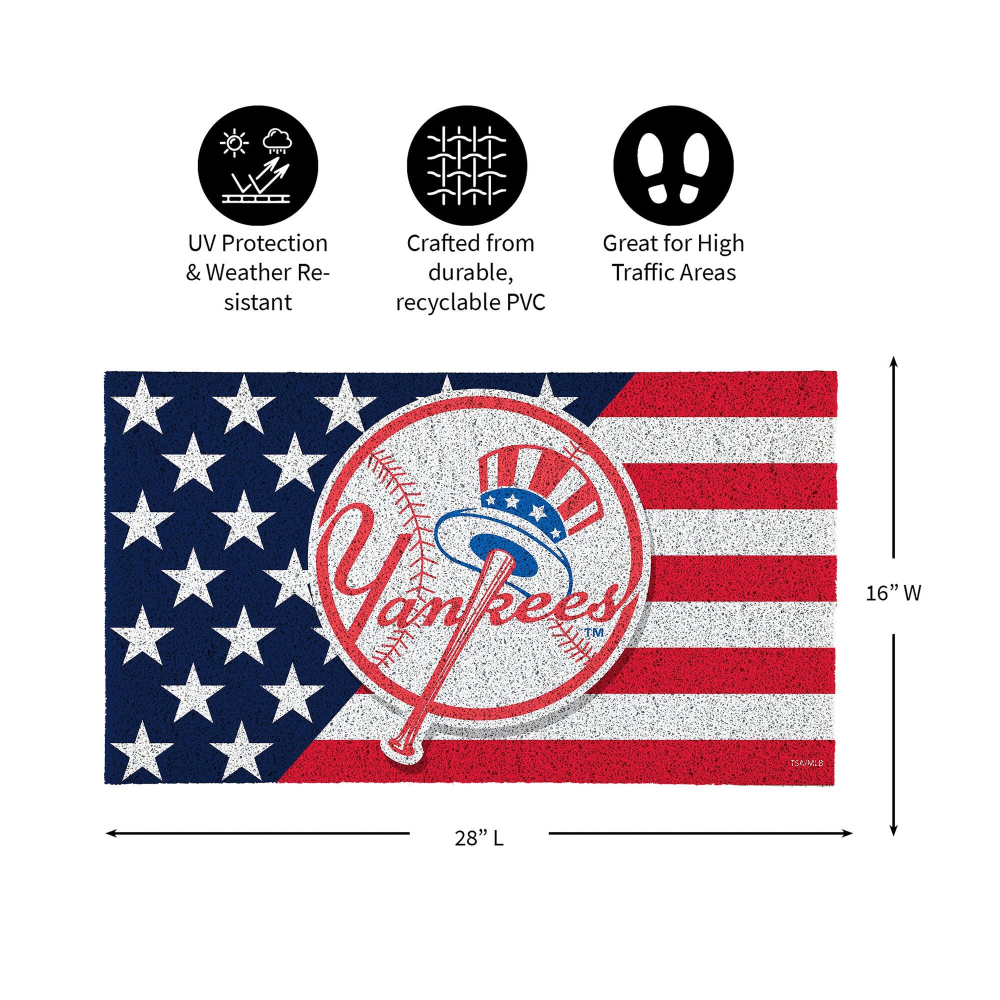 UV Protection & Weather Resistant  
Crafted from durable, recyclable PVC  
Great for High Traffic Areas  
Vep 28" L x 16" W