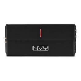 DS18 Audio - 4-Channel Compact Class D Car Amplifier With Hi-Level Input | 4 x 500W RMS at 4 Ohm - Black