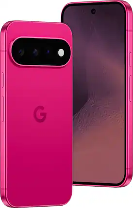 Front. Google - Pixel 11 256GB (Unlocked) - Hibiscus.