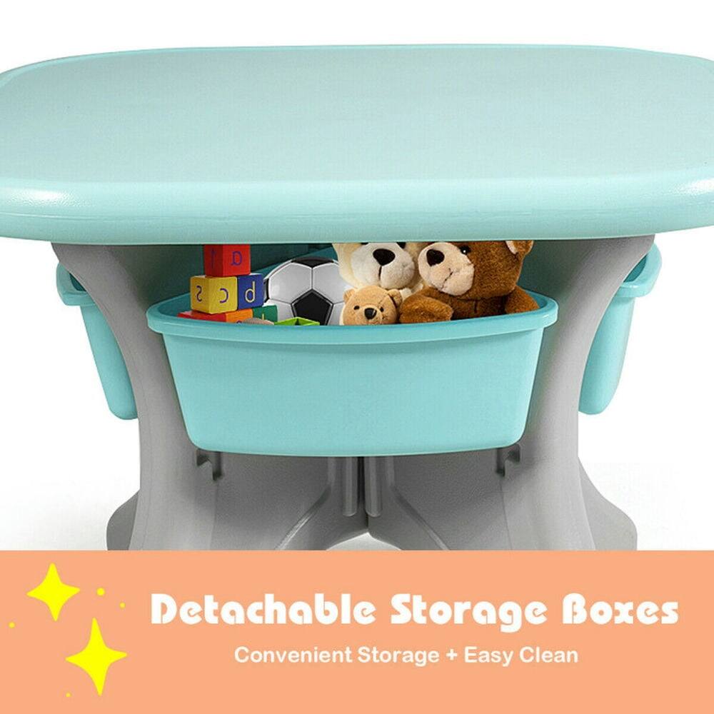 Detachable Storage Boxes  
Convenient Storage + Easy Clean