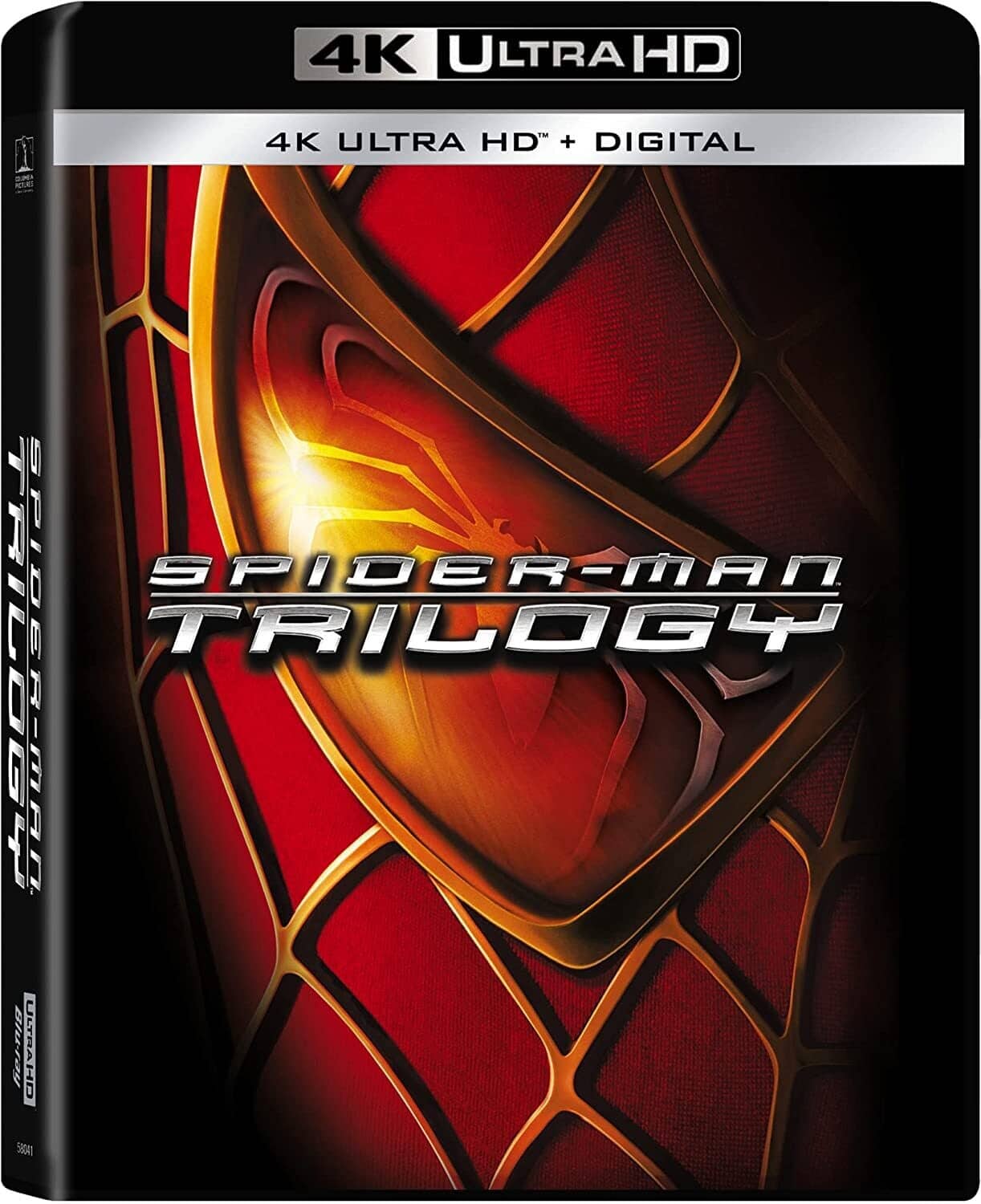 Front. Spider-Man Trilogy   - 4K Blu-Ray.