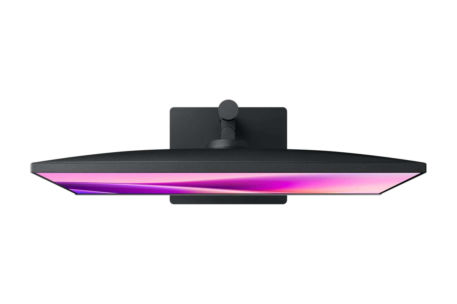 Alt View 1. Samsung - Samsung 27" S43UF IPS FHD Borderless Flat Monitor (DisplayPort, HDMI, USB-C) - Black.