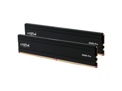 Crucial Pro 32GB (2 x 16GB) DDR5 6000 (PC5 48000) Desktop Memory Crucial Pro 32GB (2 x 16GB) DDR5 6000 (PC5 48000) Desktop Memory