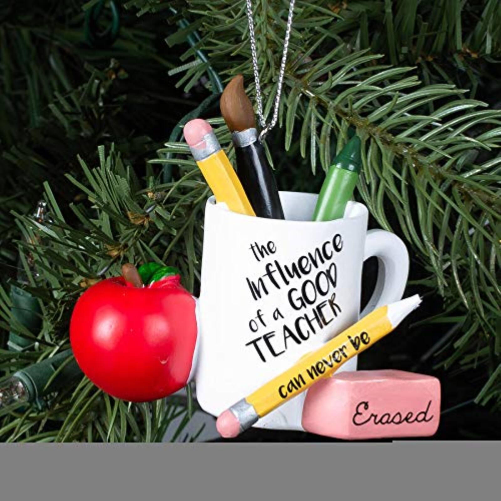 The influence of a good teacher can never be erased.