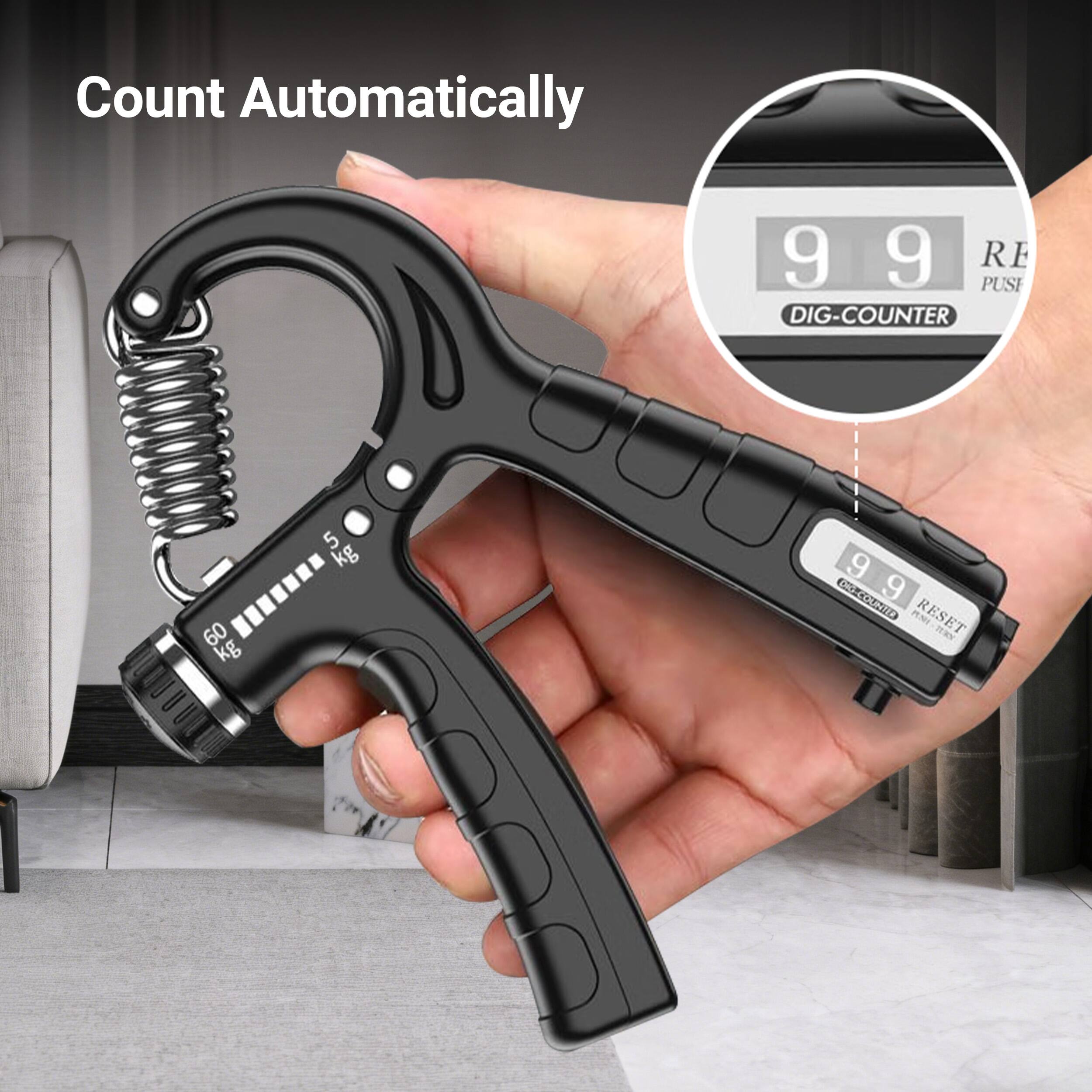 Count Automatically

9 9 RE PUSI DIG-COUNTER

60 kg 5 kg

9 00D 9 N RESET