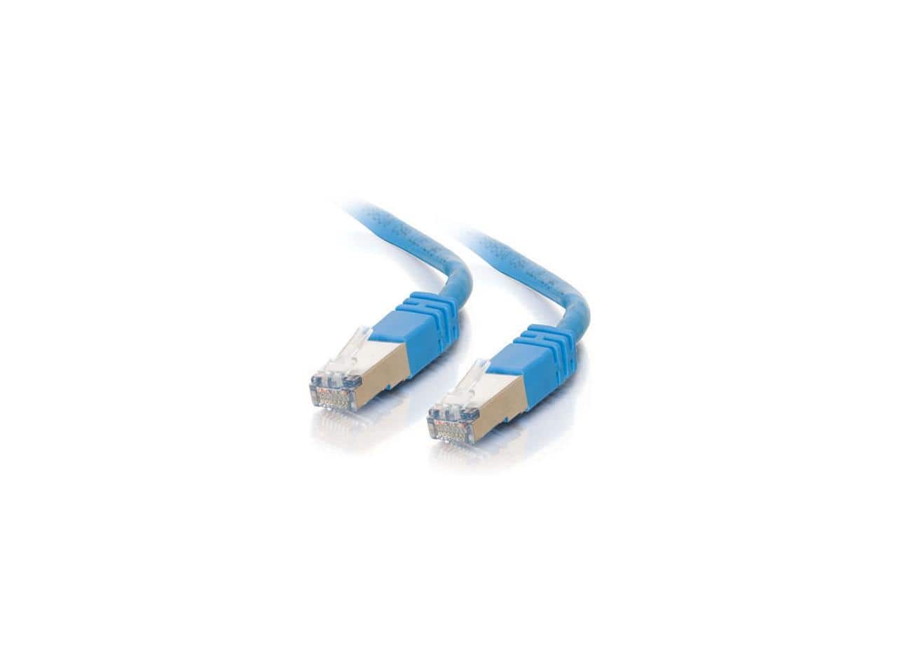 Cables to Go - C2G 27256 Cat5e Cable - Snagless Shielded Ethernet Network Patch Cable, Blue (10 Feet, 3.04 Meters) price history on PriceWatchPro