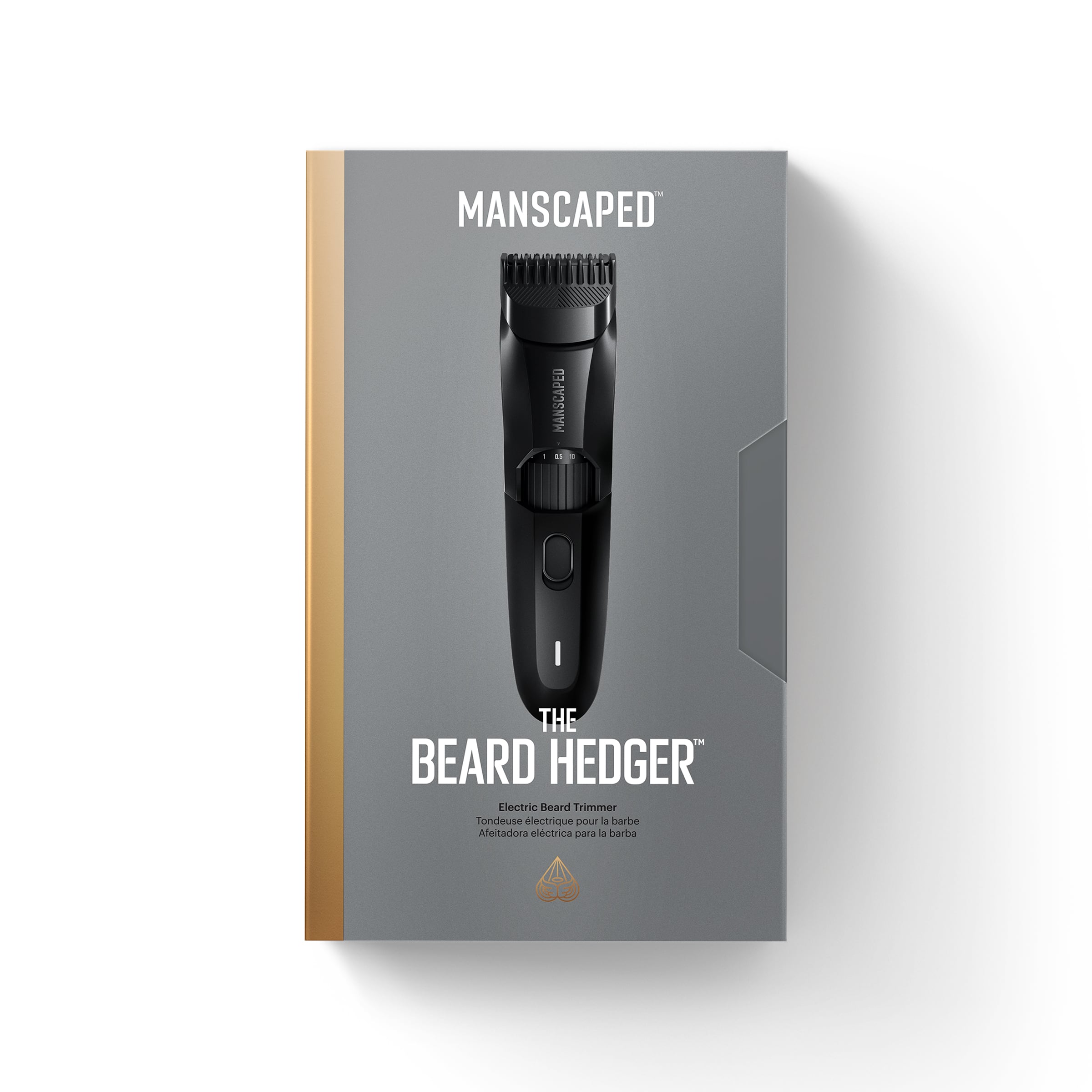 Manscaped - The Beard Hedger Rechargeable Wet/Dry Hair Trimmer - Black - Angle_Zoom