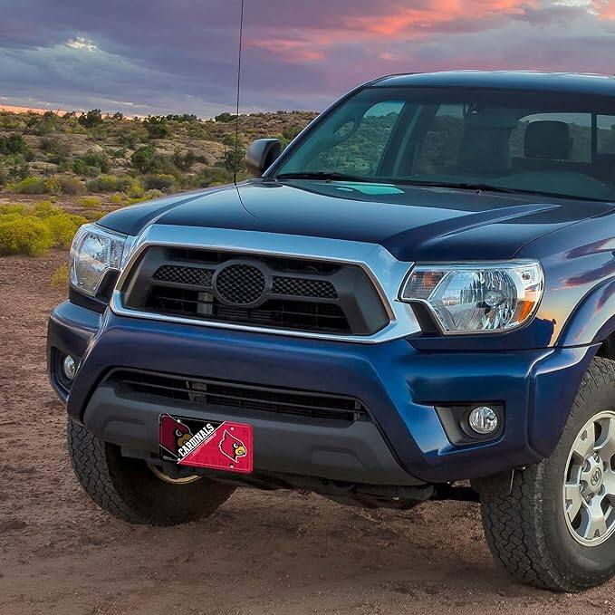 Alt View 5. Rico Industries - University of Louisville Cardinals 12x6 Metal License Plate Auto Tag - Multi.