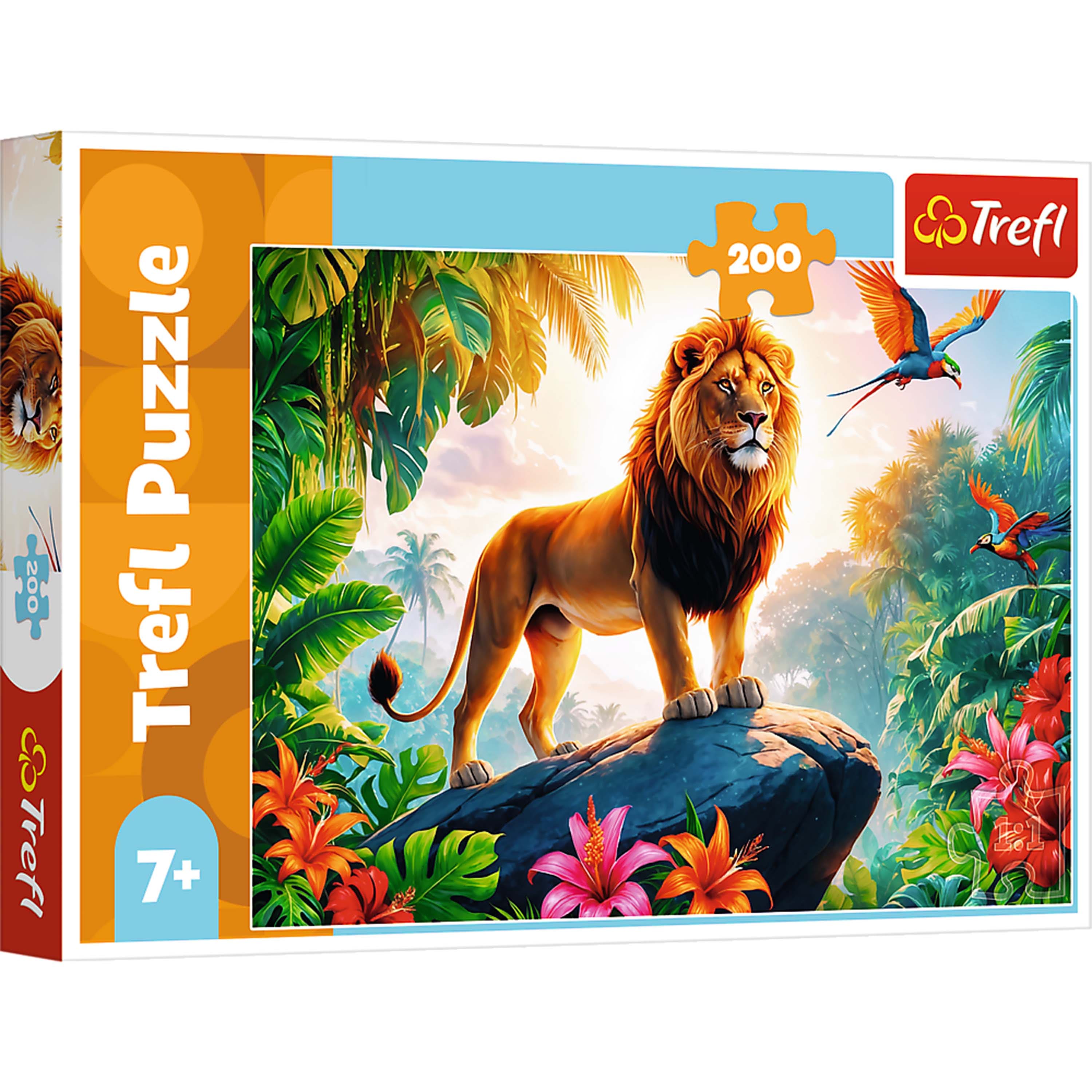 Trefl - Kids King of the Jungle 200 Piece Puzzle price history on PriceWatchPro