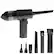 Front. Luminuxe - Handheld Air Duster & Mini Vacuum Cleaner Combo with 6 Attachments, Rechargeable Cleaning Kit.