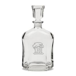 Jardine - Northeastern State Riverhawks Team Design 23.75oz. Crystal Whiskey Decanter - Multicolor
