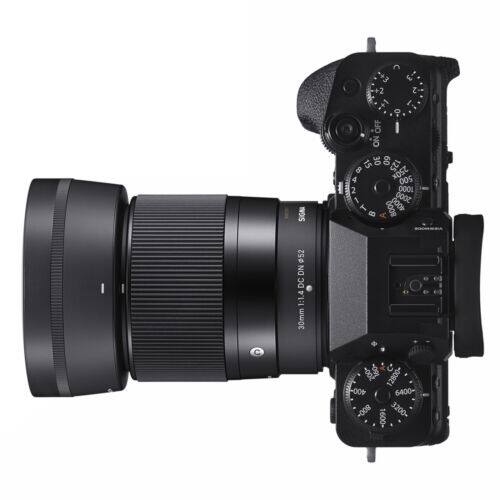 Sigma 30mm F1.4 Contemporary DC DN Lens for Fuji X Mount Black