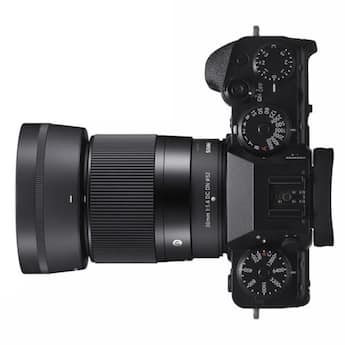Sigma 30mm f/1.4 DC DN Contemporary Lens for Fujifilm X Black Sigma 30mm f/1.4 DC DN Contemporary Lens for Fujifilm X Black