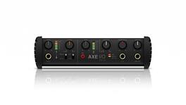 IK Multimedia - Axe I/O 2-In/3-Out USB Audio Interface with Z-TONE Impedance, PURE/JFET Inputs, Amp Out, 24-Bit/192kHz - Black