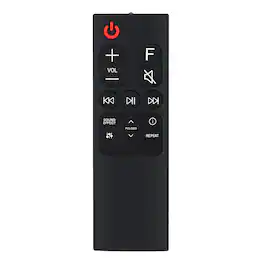 WINFLIKE - New AKB75595331 Replaced Remote Control fit for LG Sound Bar sub AKB75595361 - Black