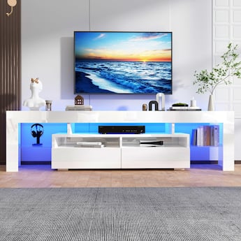 Espafurni 63in High Gloss TV Stand for 65/70 Espafurni 63in High Gloss TV Stand for 65/70