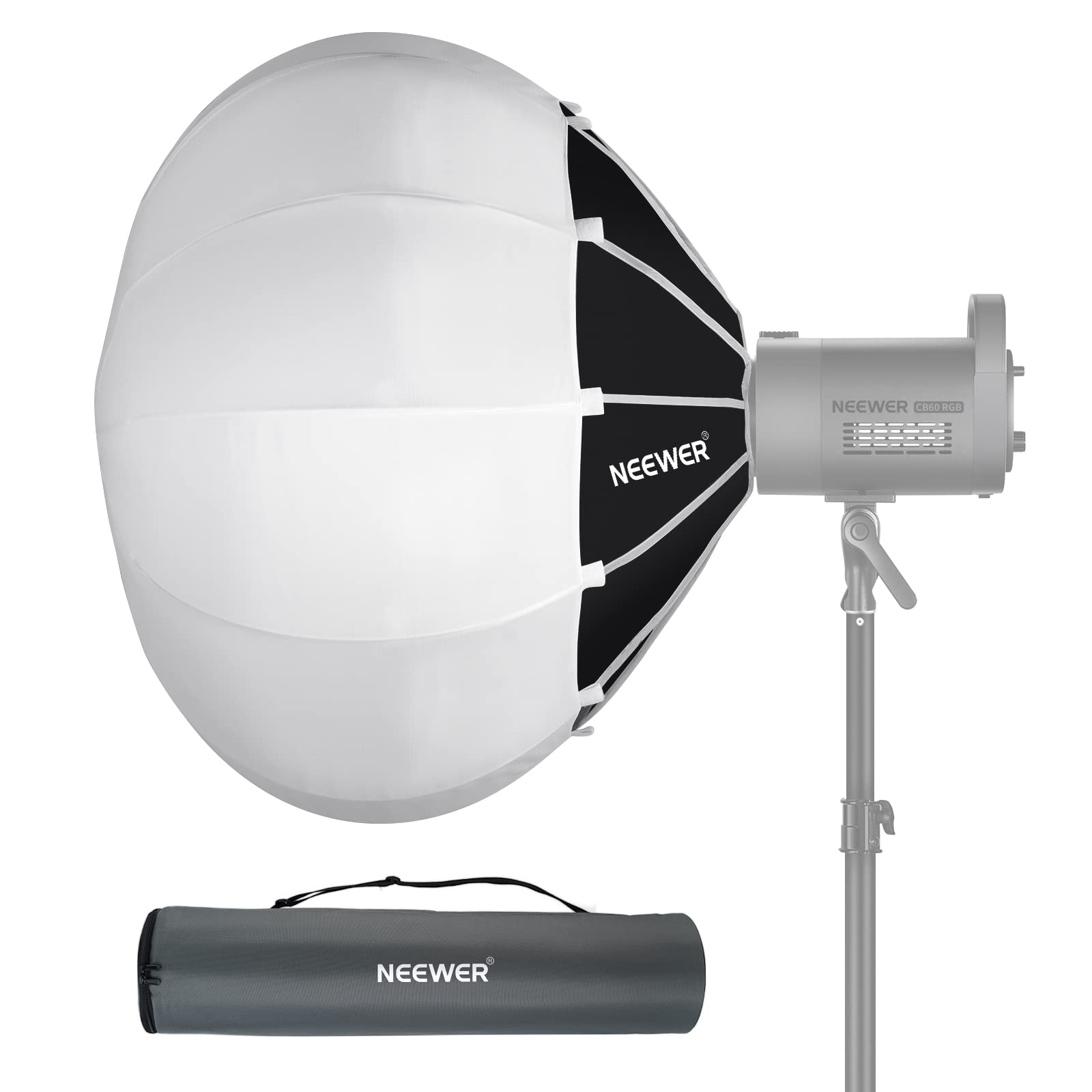 "Neewer - 20"" Lantern Softbox, One-Step Quick Release, Bowens Mount, 360° Diffuser w/ Skirt, NS50L" price history on PriceWatchPro