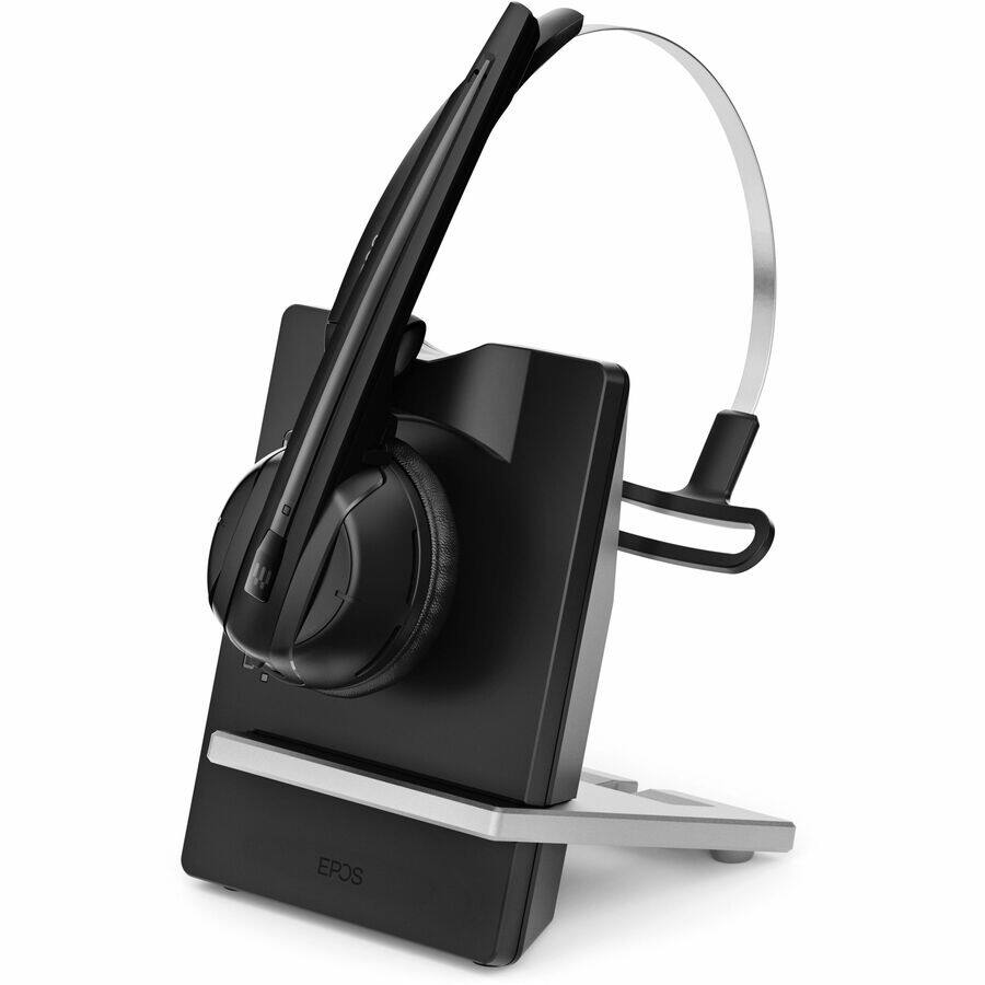 Alt View 2. EPOS - EPOS IMPACT D 10 Phone - US II Headset - Wireless - DECT - Over-the-head - Black - Black.