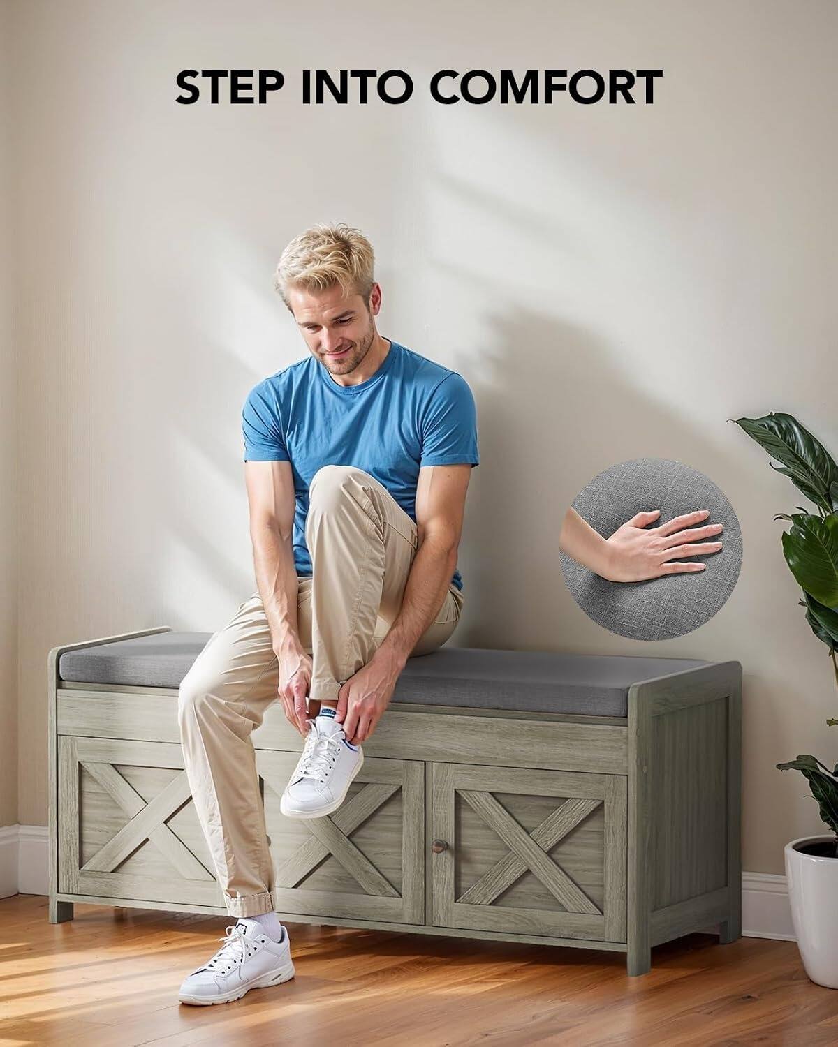 STEP INTO COMFORT