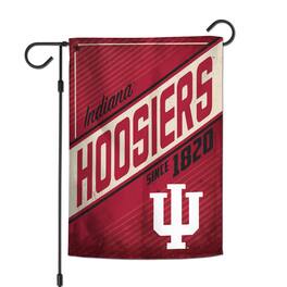 WinCraft - Indiana Hoosiers 12" x 18" Throwback Logo Double-Sided Garden Flag - Multicolor
