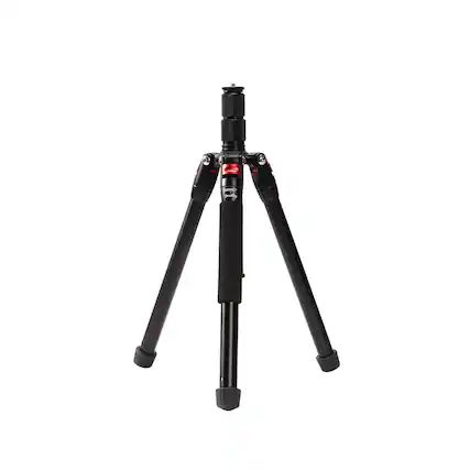 Front. OBSBOT - OBSBOT 5-Section Aluminum Foldable Tripod for Camera and Webcam, Black.