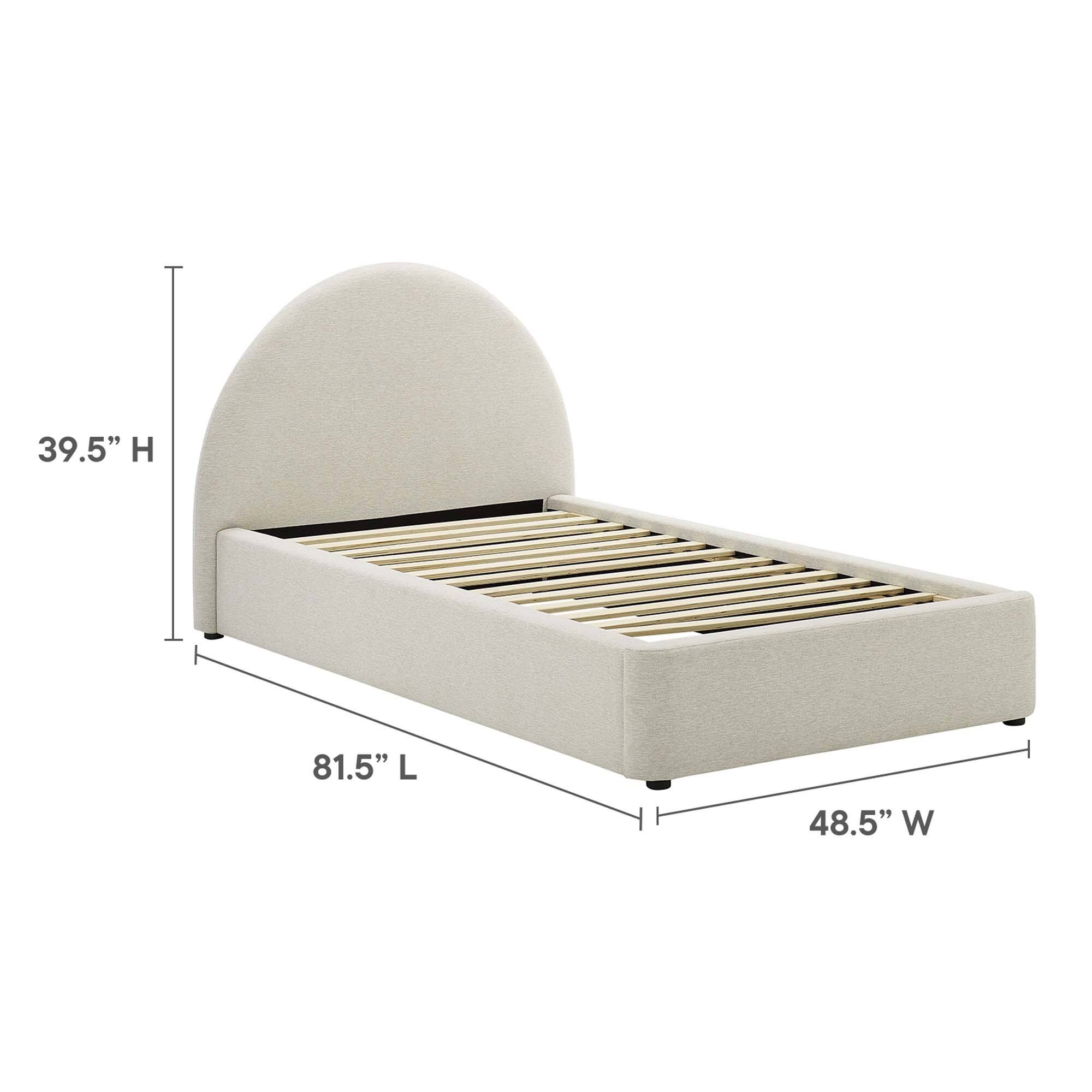 39.5" H  
81.5" L  
48.5" W