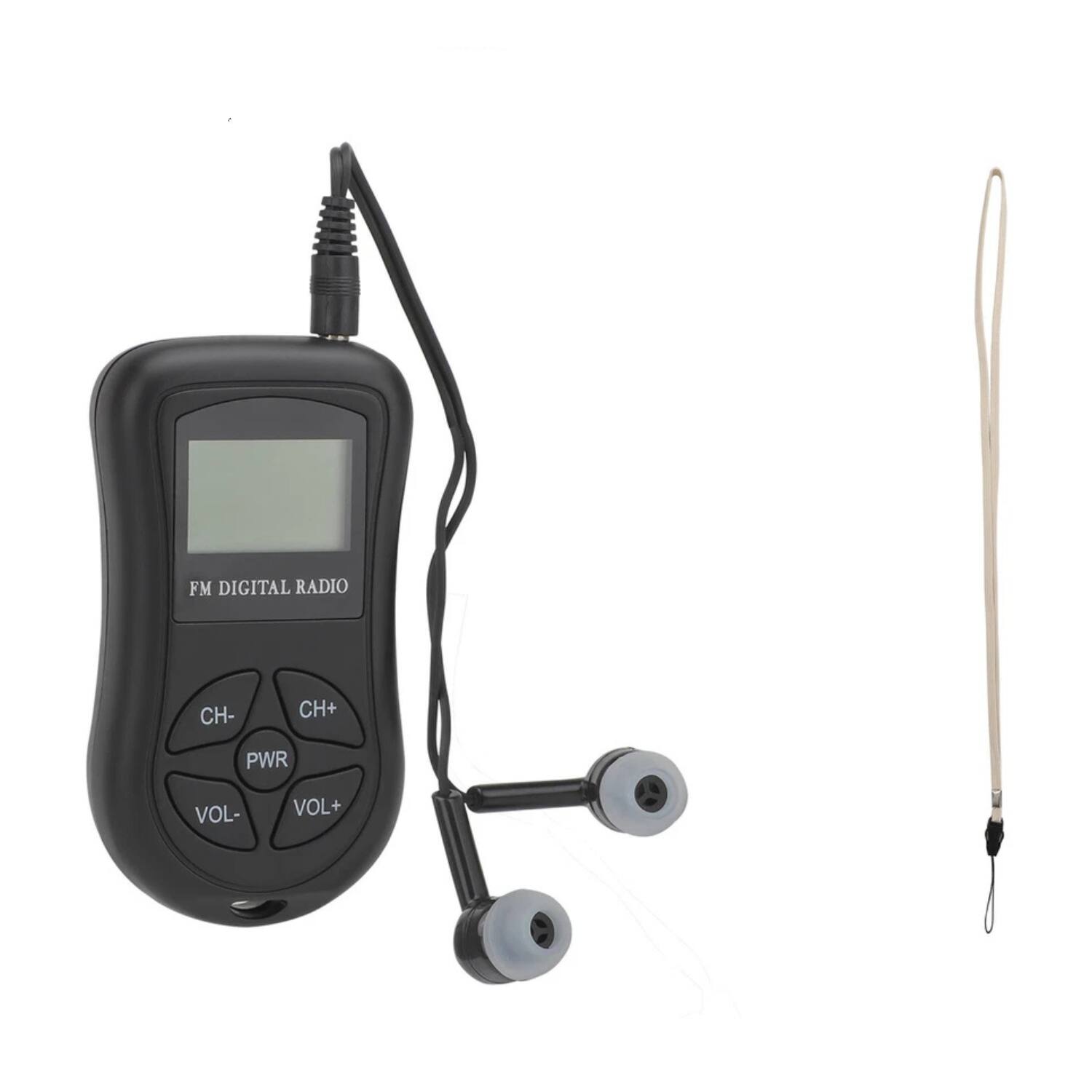 FM DIGITAL RADIO  
CH- CH+  
PWR  
VOL- VOL+