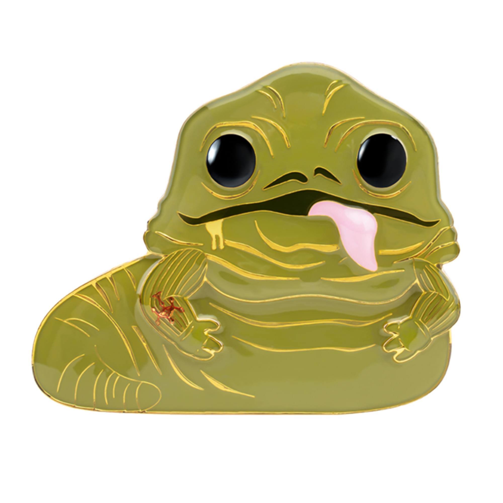 Alt View 10. Funko - Star Wars 3 Inch Funko POP Pin | Jabba The Hutt - Green.