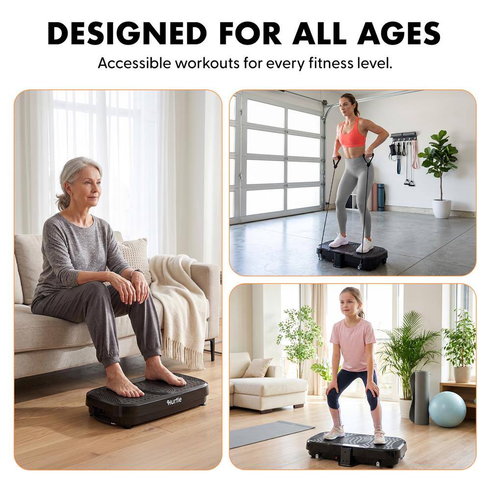 DESIGNED FOR ALL AGES  
Accessible workouts for every fitness level.
