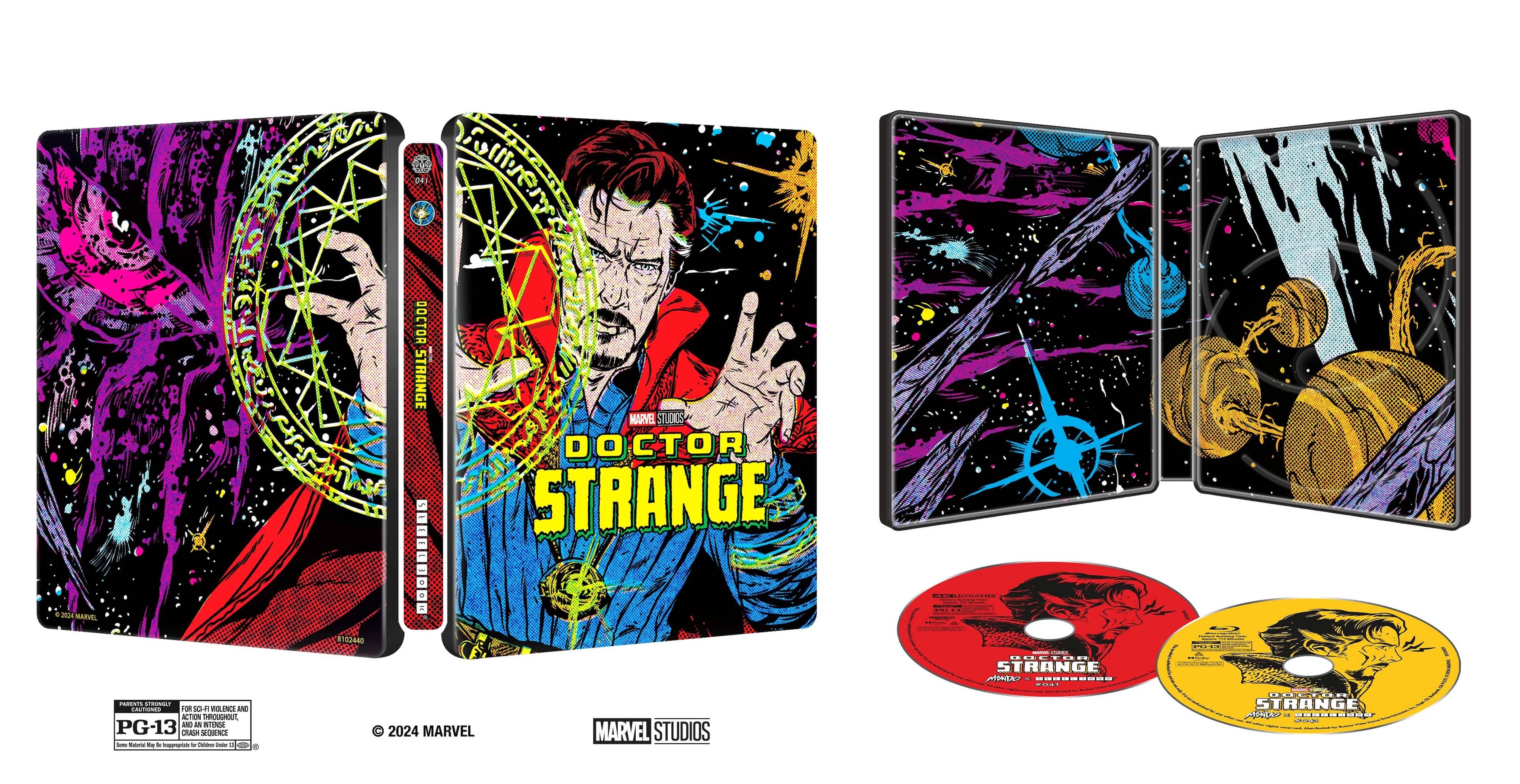 Steelbook Doctor Strange (4K / Blu-ray + Digital) [4K Ultra HD Blu-ray]