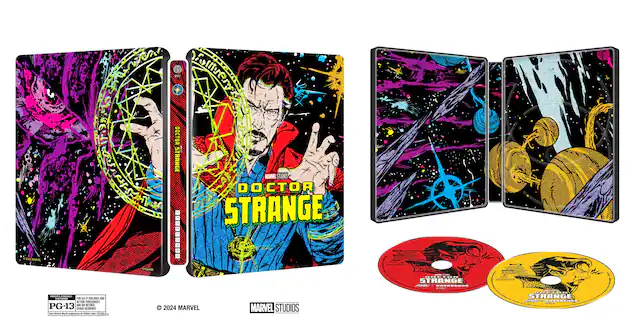 Front. Steelbook Doctor Strange (4K / Blu-ray + Digital).