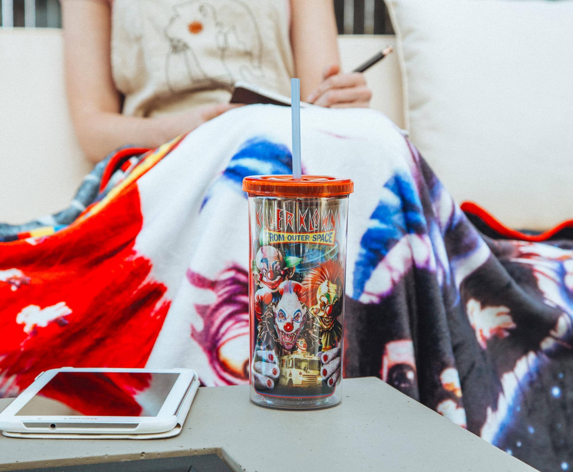 Sure, here is the corrected and grouped text from the image:

**Outer Space**
**The Clown**