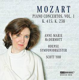 Mozart / Mcdermott / Odense Symfoniorkester - Piano Concertos 1 - COMPACT DISCS