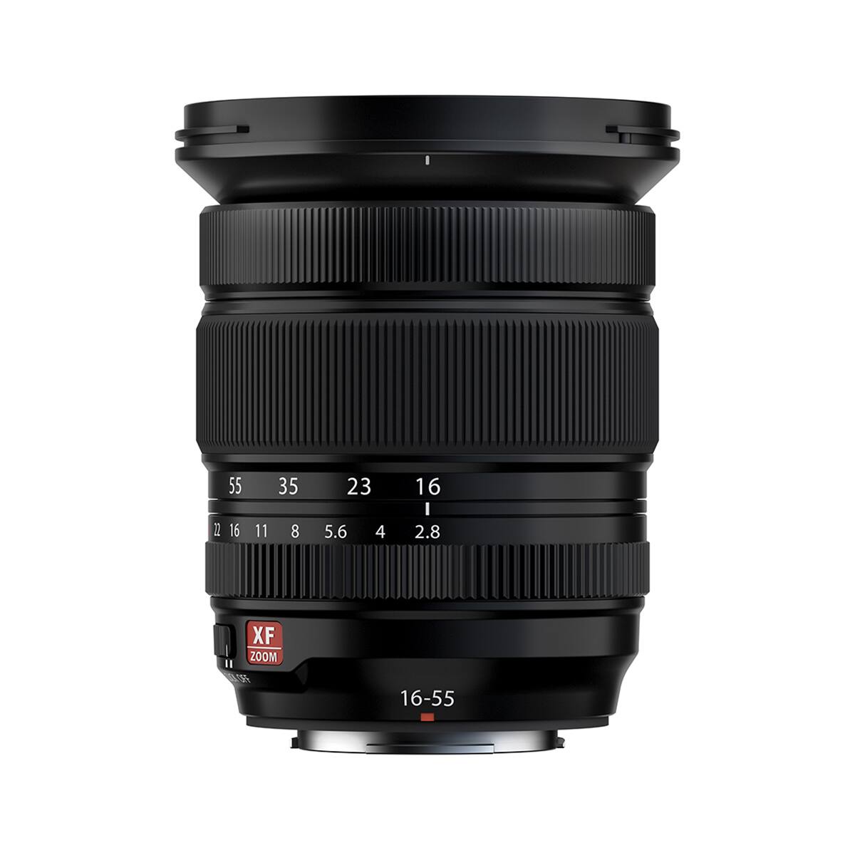 22
55 16
11
35 8
23 5.6 4
16 2.8
XF ZOOM II OFF
16-55