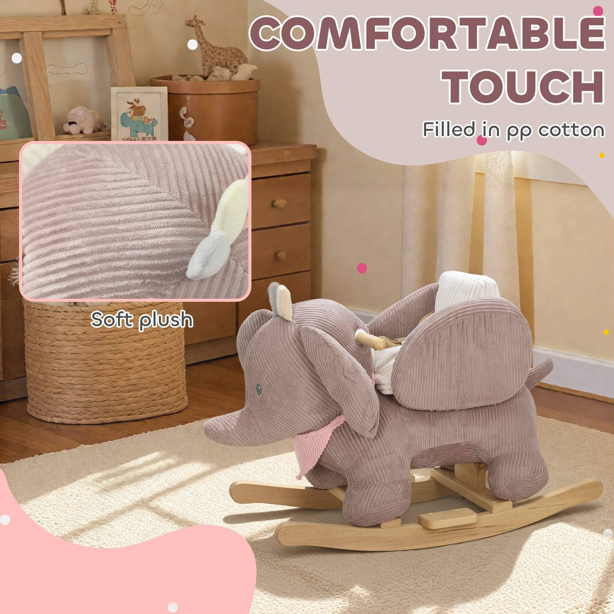 COMFORTABLE TOUCH  
Filled in pp cotton  
Soft plush