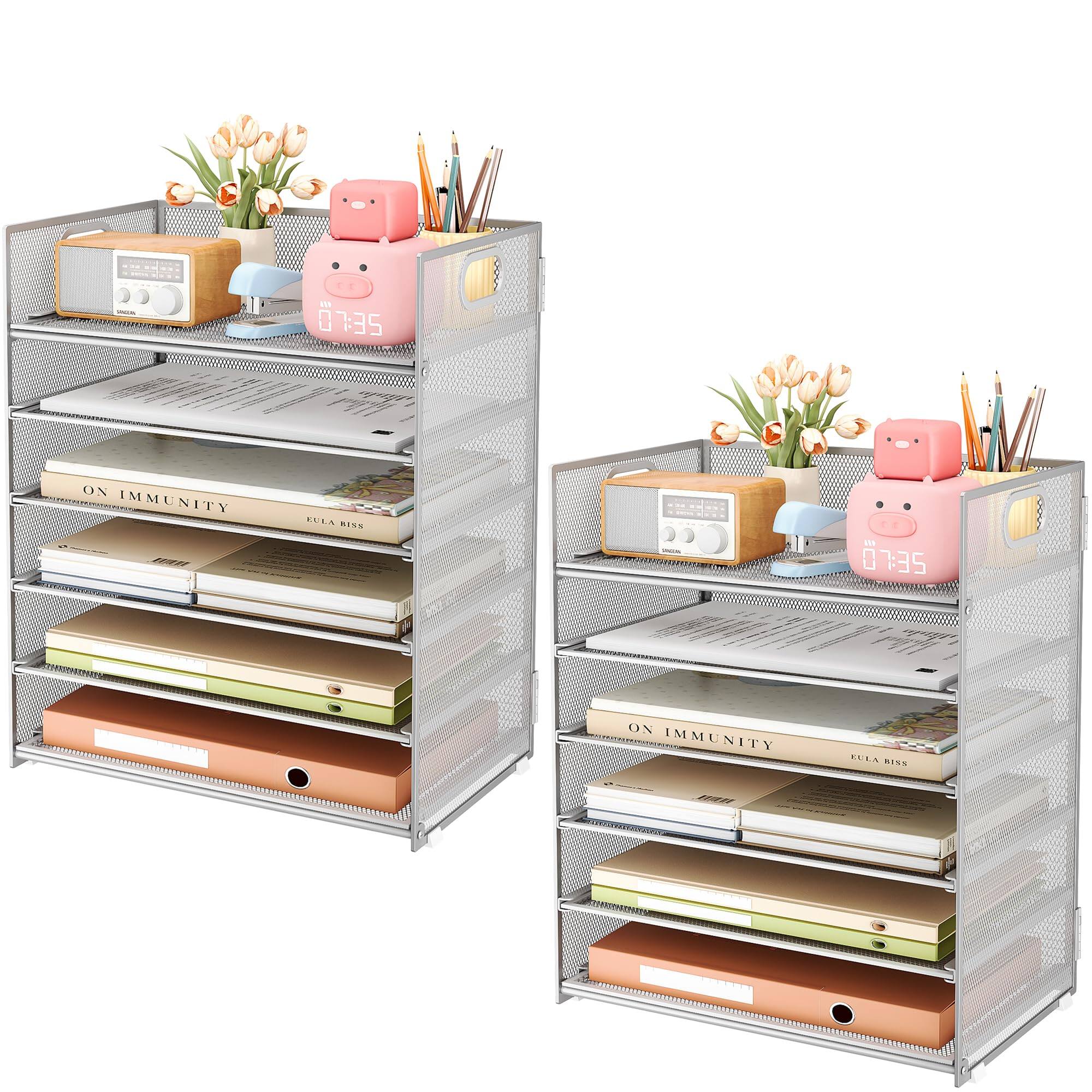 2 Pack 6-tier - Silver