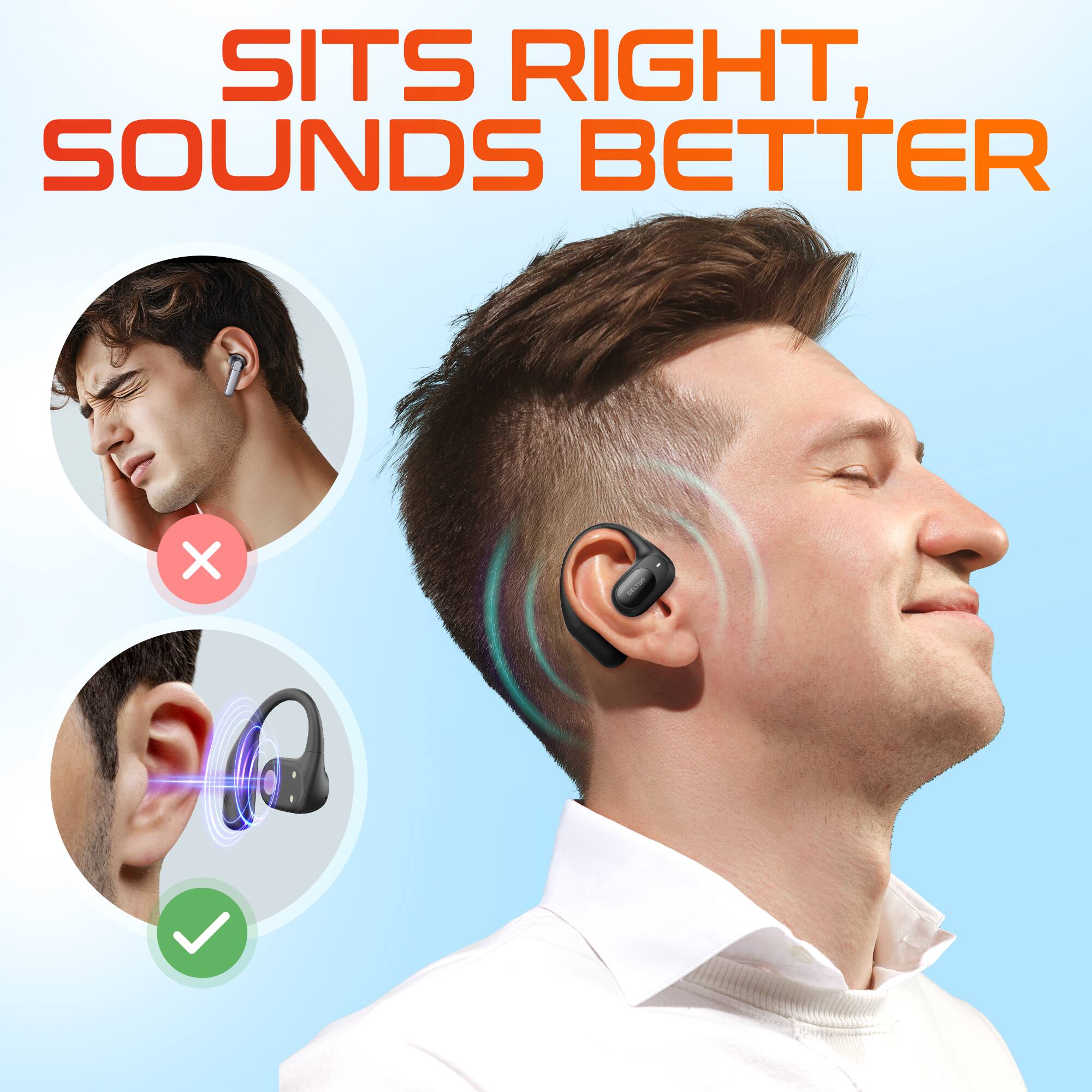 SITS RIGHT, SOUNDS BETTER