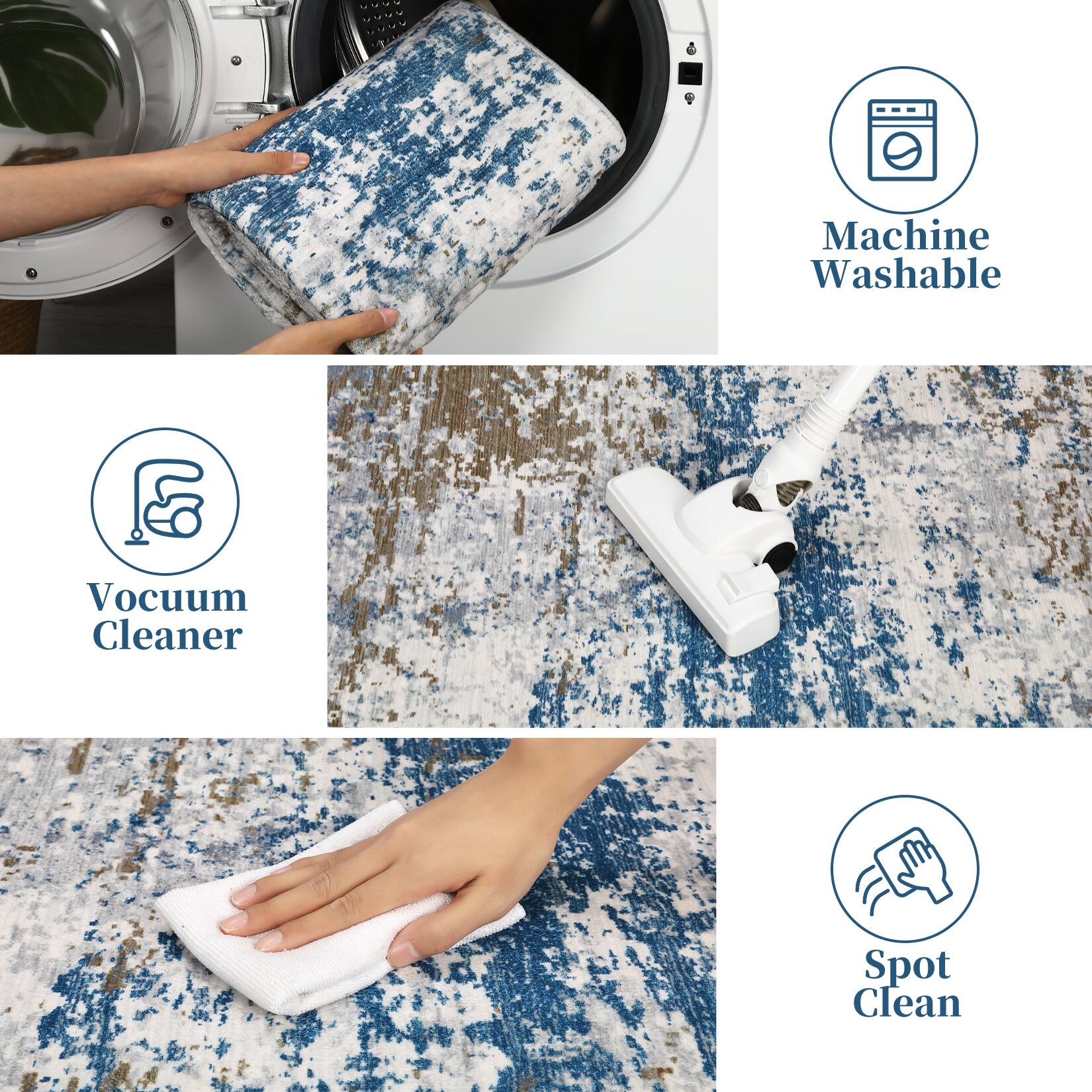 Machine Washable  
Vacuum Cleaner  
Spot Clean