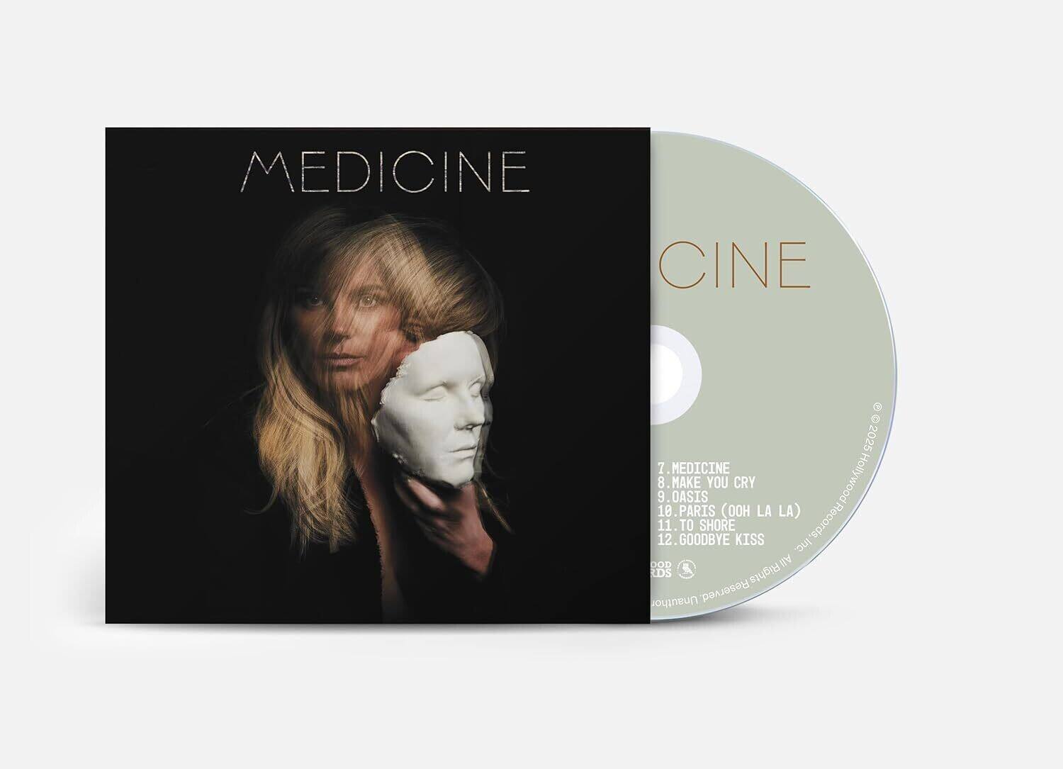 MEDICINE

7. MEDICINE  
8. MAKE YOU CRY  
9. OASIS  
10. PARIS (Ooh La La)  
11. TO SHORE  
12. GOODBYE KISS  

KISS Records, Inc.  
All Rights Reserved