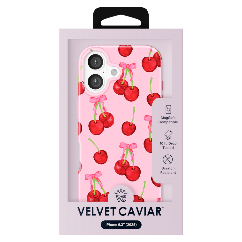 MagSafe Compatible  
10 ft. Drop Tested  
Scratch Resistant  
VC VELVET CAVIAR  
iPhone 6.3" (2025)
