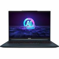 MSI - Stealth 16 AI Studio A1V 16" 165 Hz Gaming Laptop 1920 x 1200 (Full HD Plus) -Intel Core Ultra 9 185H -32GB Mem -1TB SDD - Star Blue, Blue - Angle_Zoom
