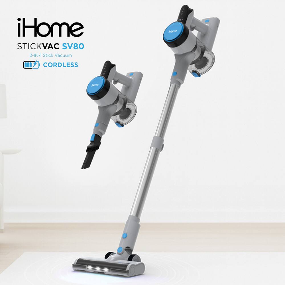 iHome STICKVAC SV80 2-IN-1 Stick Vacuum Home II CORDLESS