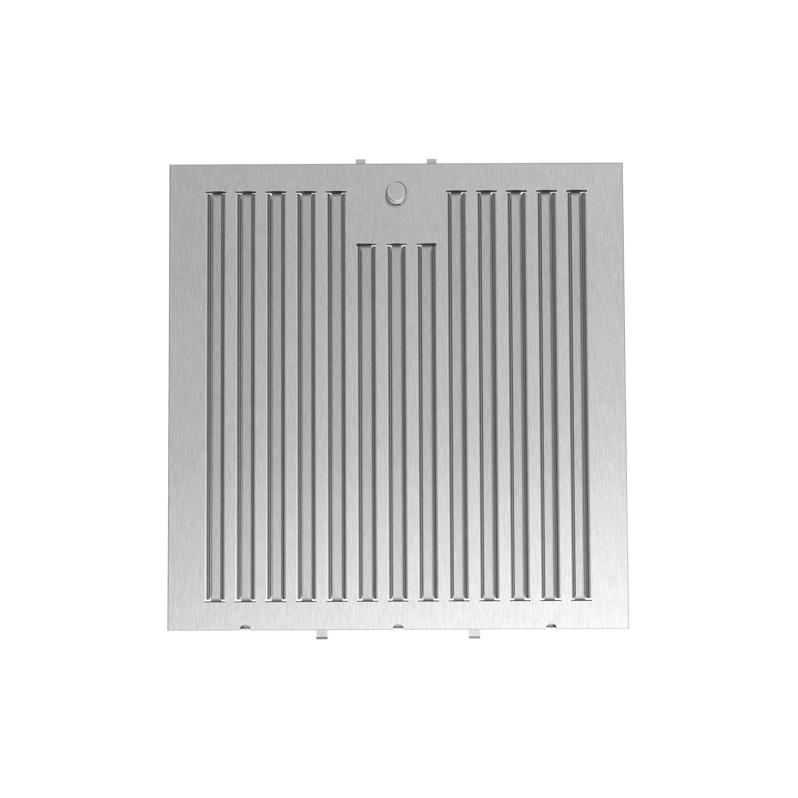 Alt View 9. Streamline - 30 in. Andrano Ducted Undermount 406 CFM Range Hood, Baffle Filters, Touchpad Control, LED Lights - Brushed Stainless Steel.