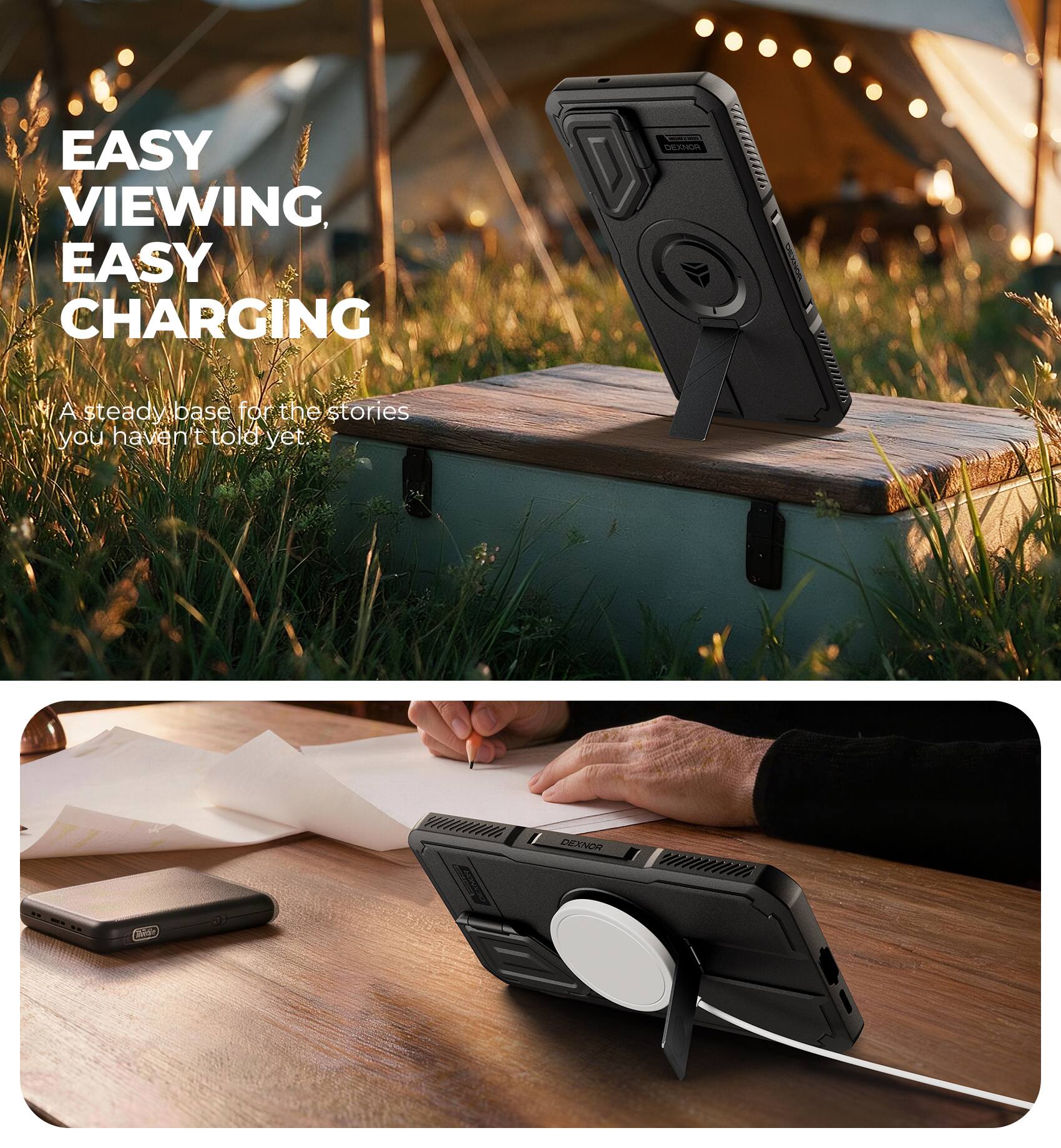 Dexnor Hard Shell Case for Samsung Galaxy S26 FE with Camera Cover ...