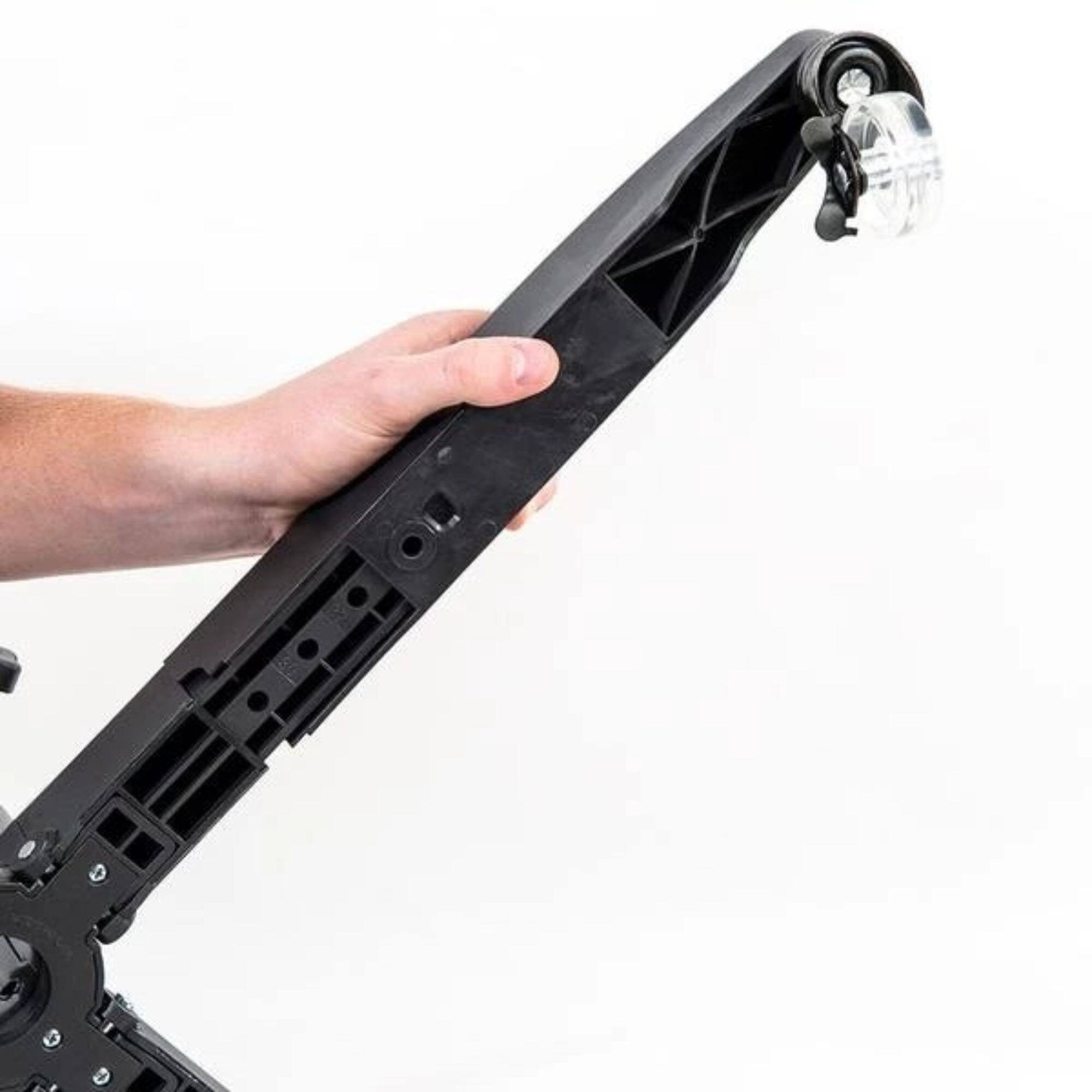 Alt View 3. Tree Keeper - Adjustable Rolling Christmas Tree Stand for Trees 6'-9' - Black - Black.