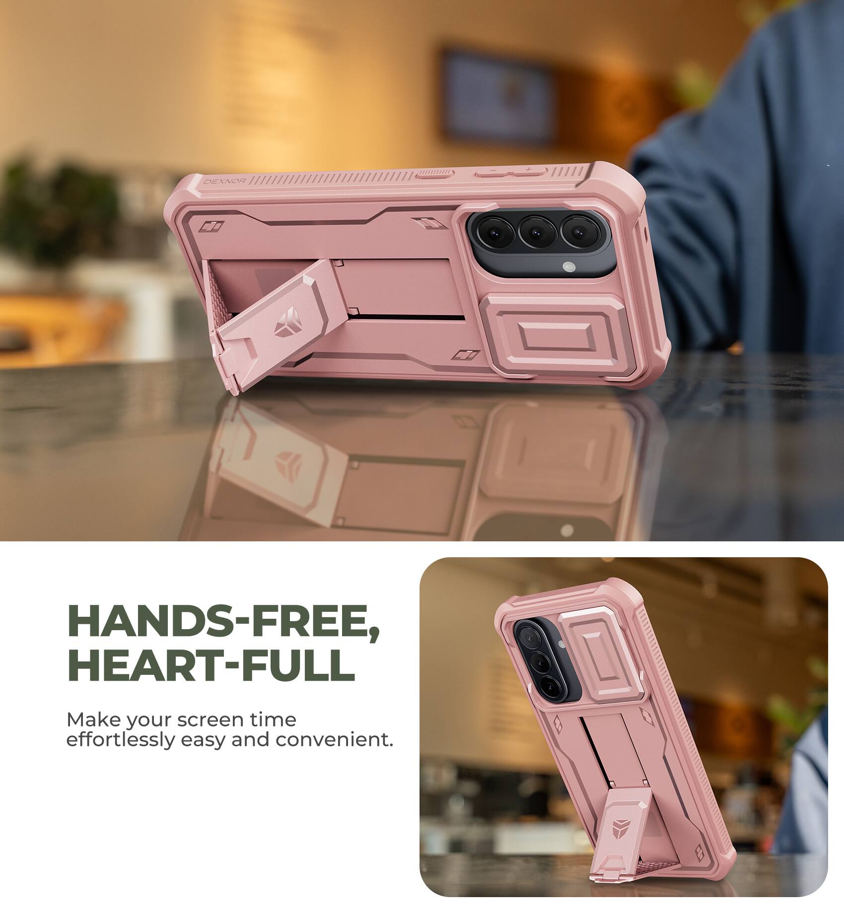 DEXNOR d

HANDS-FREE, HEART-FULL

Make your screen time effortlessly easy and convenient.