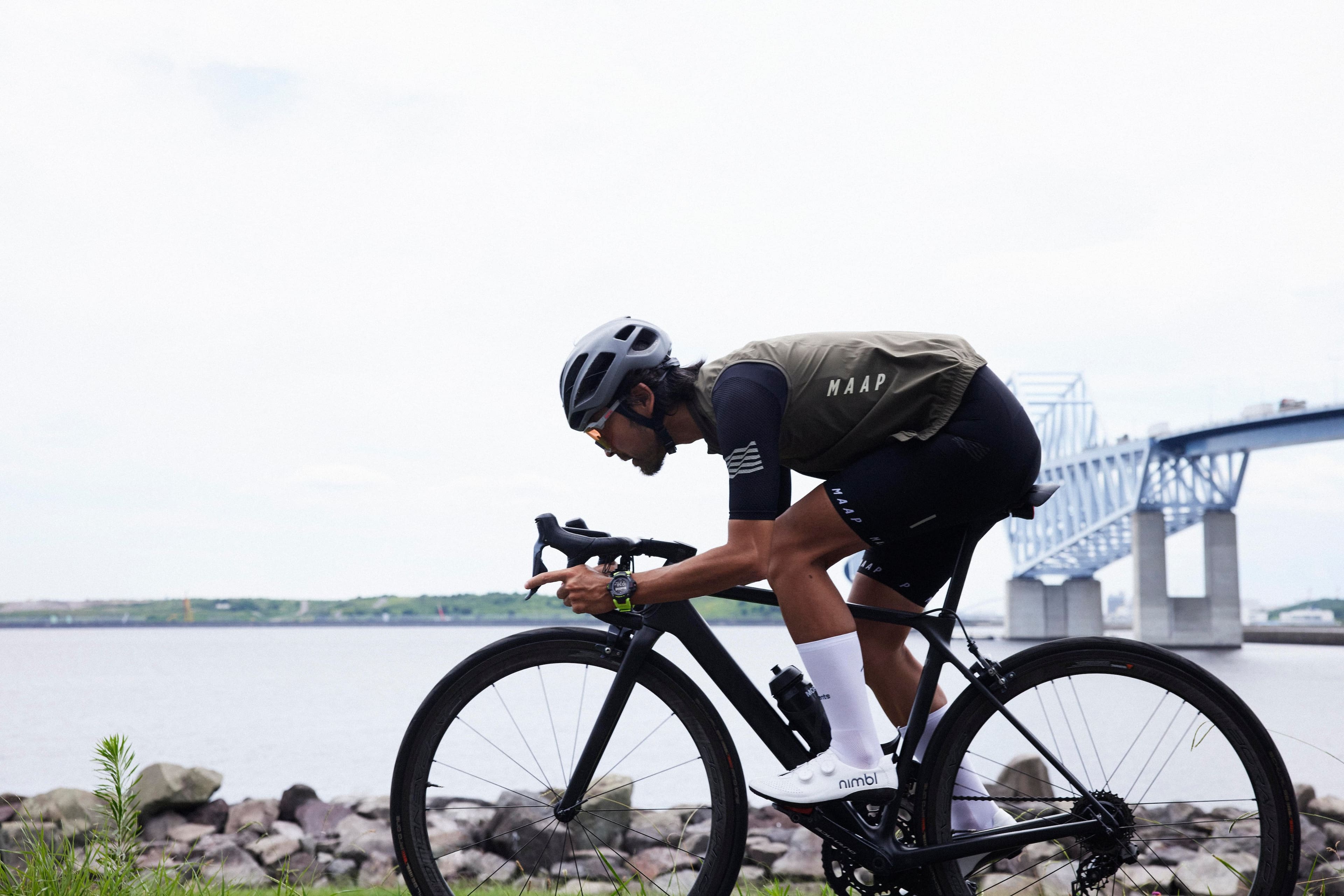 Alt View 14. Casio - G-Shock Move 52mm Heart Rate + GPS Solar Assist Resin Strap Smartwatch - Black.