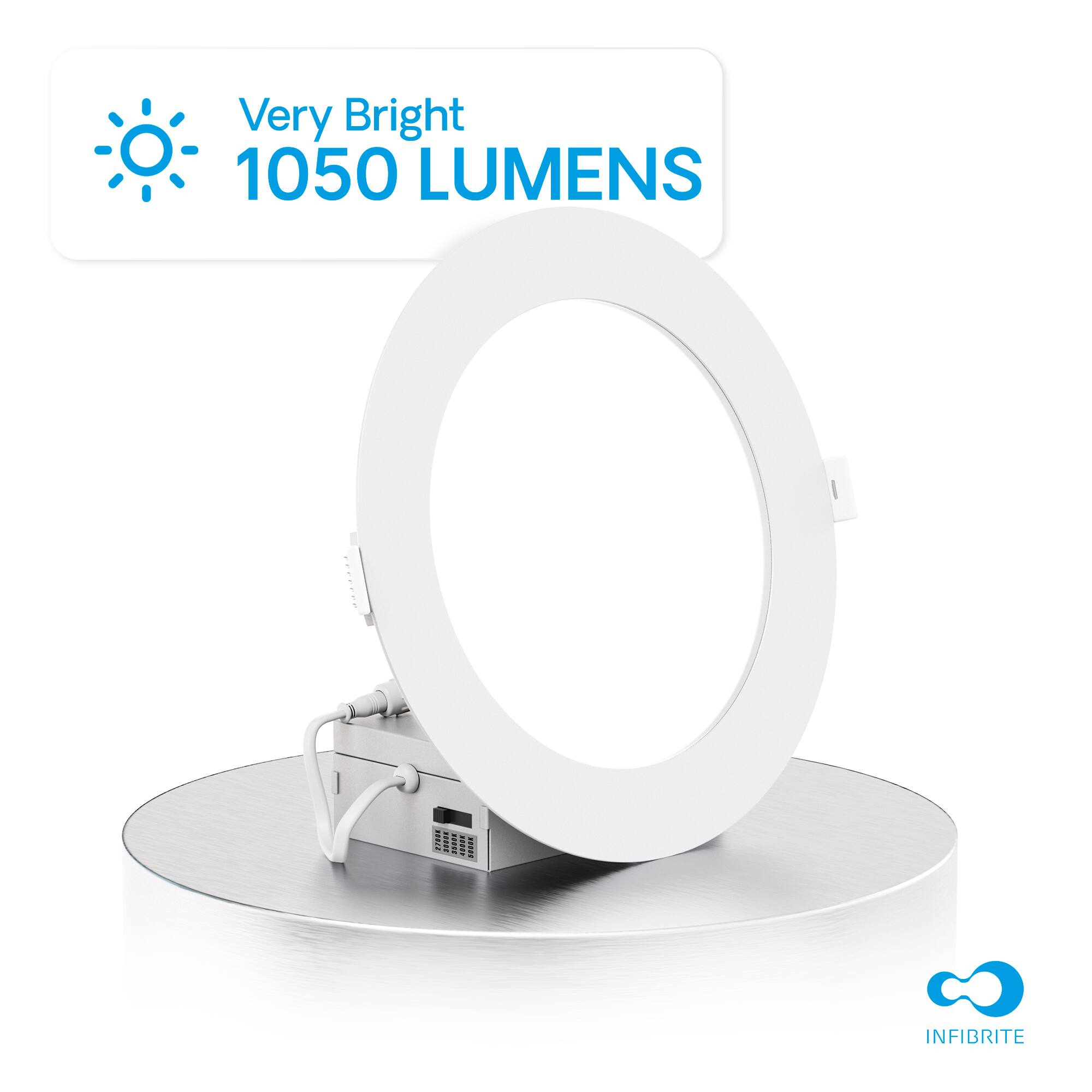 Very Bright 1050 LUMENS

INFIBRITE
