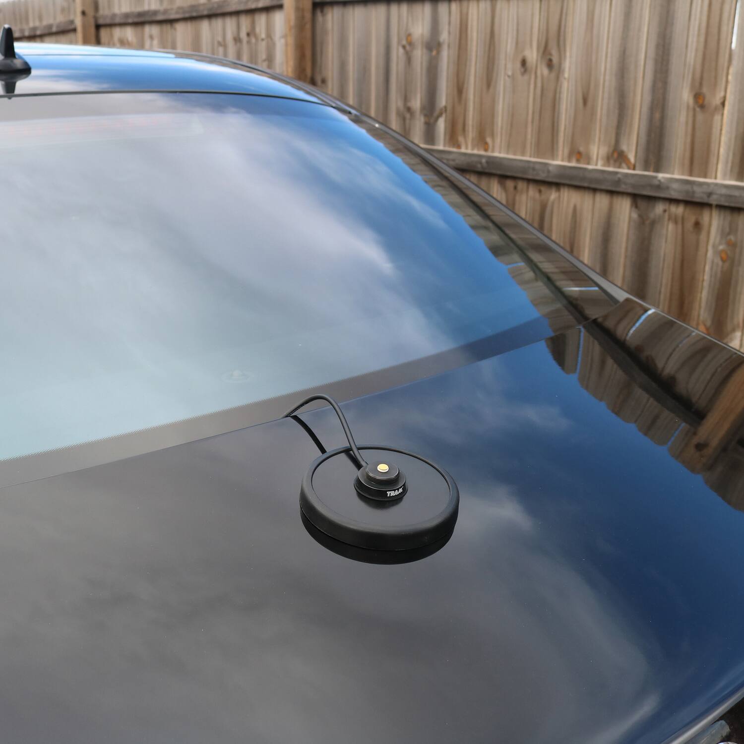 Back. Tram - 5" NMO Magnet Mount - Stainless Steel.