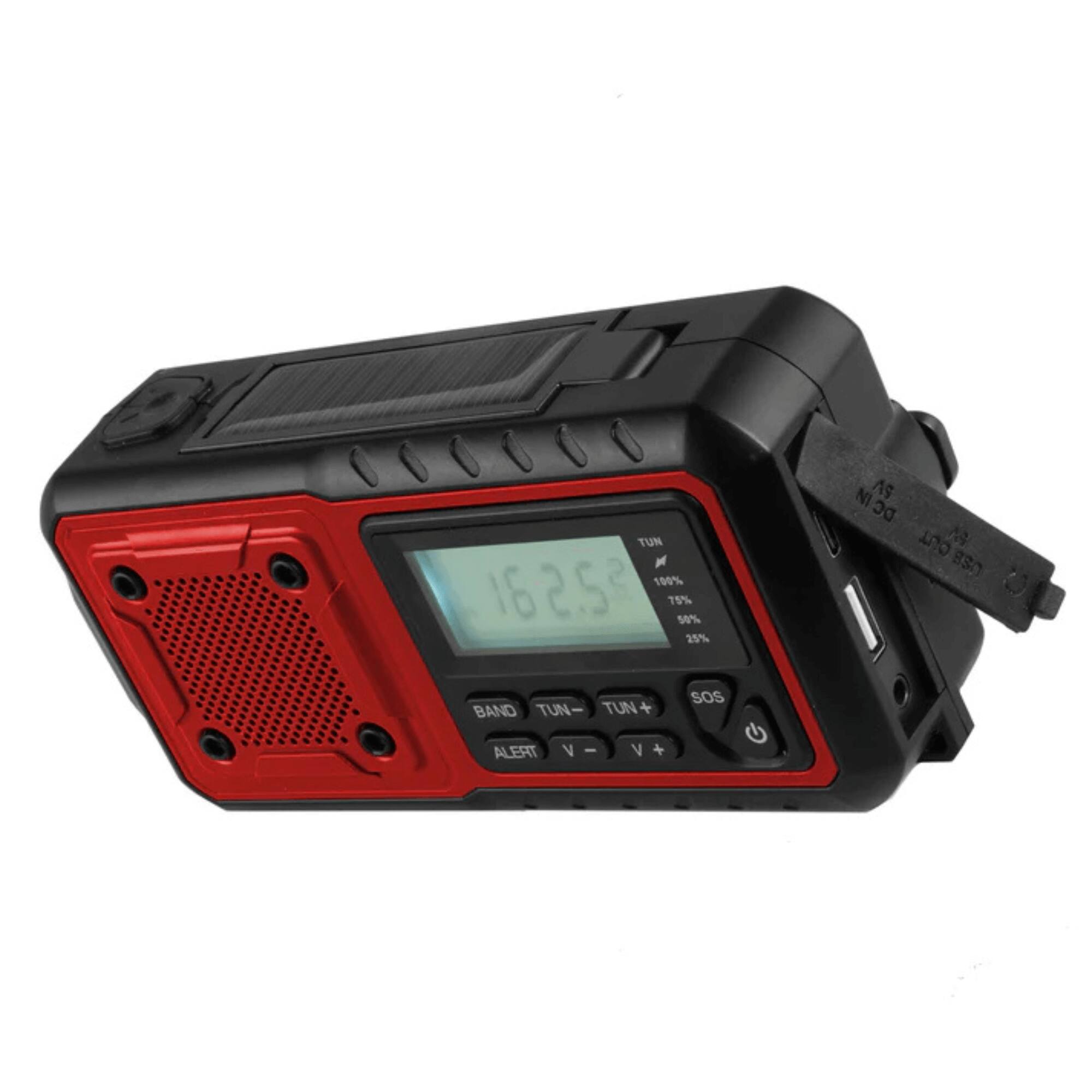 TUN M 100% 162.53 75% 50% 25% NI AS DCIN LO M B BAND TUN- TUN+ SOS ALERT V- V+